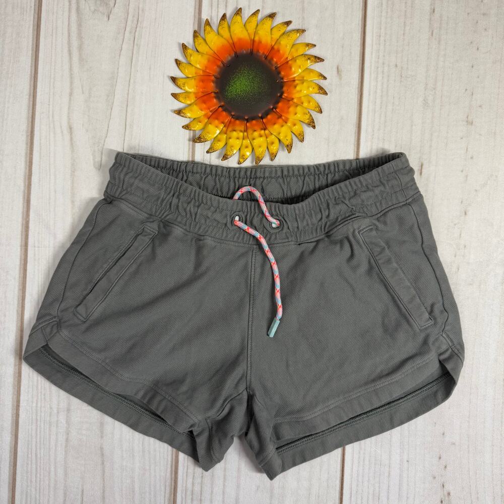 Athleta Girl All Play Farallon Shorts Drawstring Elastic Waist Pockets M 8-10